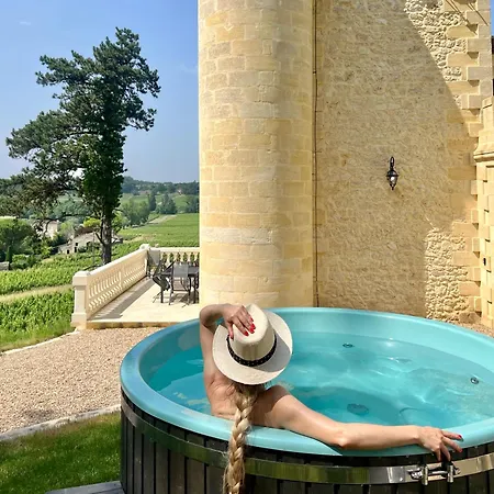 بيت للعطل La Reserve Du Chateau De Roques Puisseguin
